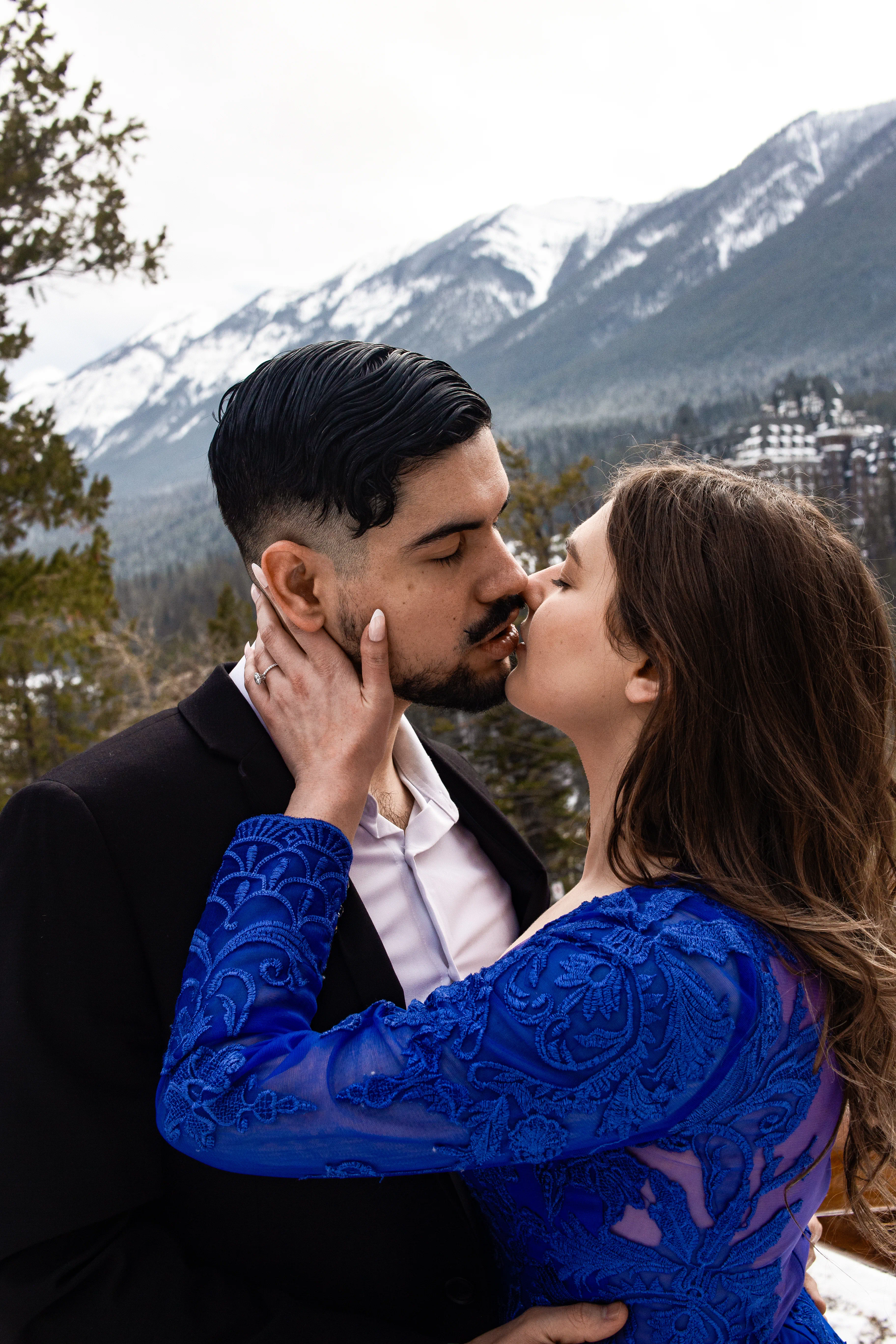 Fotografía editorial de boda - 2. Olivia & Isaac   Banff, CanadÁ